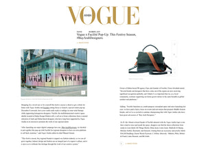 VOGUE ARABIA x FACILITE | DECEMBER 2019